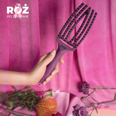 Olivia Garden Finger Brush Deep Purple Haarbürste
