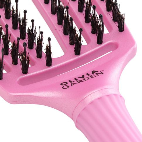 Olivia Garden Fingerbrush Arctic Lights Heavenly Pink Haarbürste