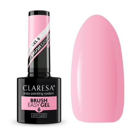 Claresa Pinsel Easy Gel 6 Medium Rosa 5g 