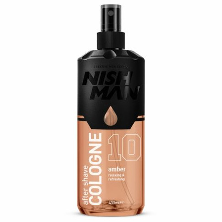 Nishman After Shave Cologne 10 Amber Eau de Cologne 400 ml 