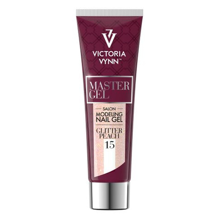 Victoria Vynn Master Gel 15 Glitter Pfirsich 60g 