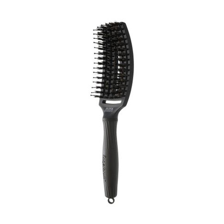 Olivia Garden Finger Brush Full Black Medium Combo Haarbürste