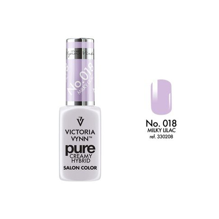 VICTORIA VYNN 018 Pure Creamy Hybrid Milky Lilac Creme-Hybrid-Lack 8ml 