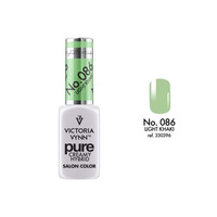 VICTORIA VYNN 086 Reiner cremiger Hybridlack helles Khaki Creme-Hybridlack 8ml
