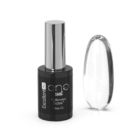 Excellent PRO One Coat Base Fiber Multifunction 01 Transparent Base 11g