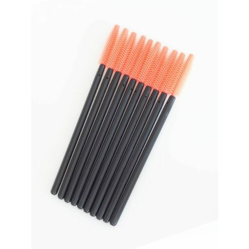 SECRET LASHES Silikonpinsel rosa 10 Stück.