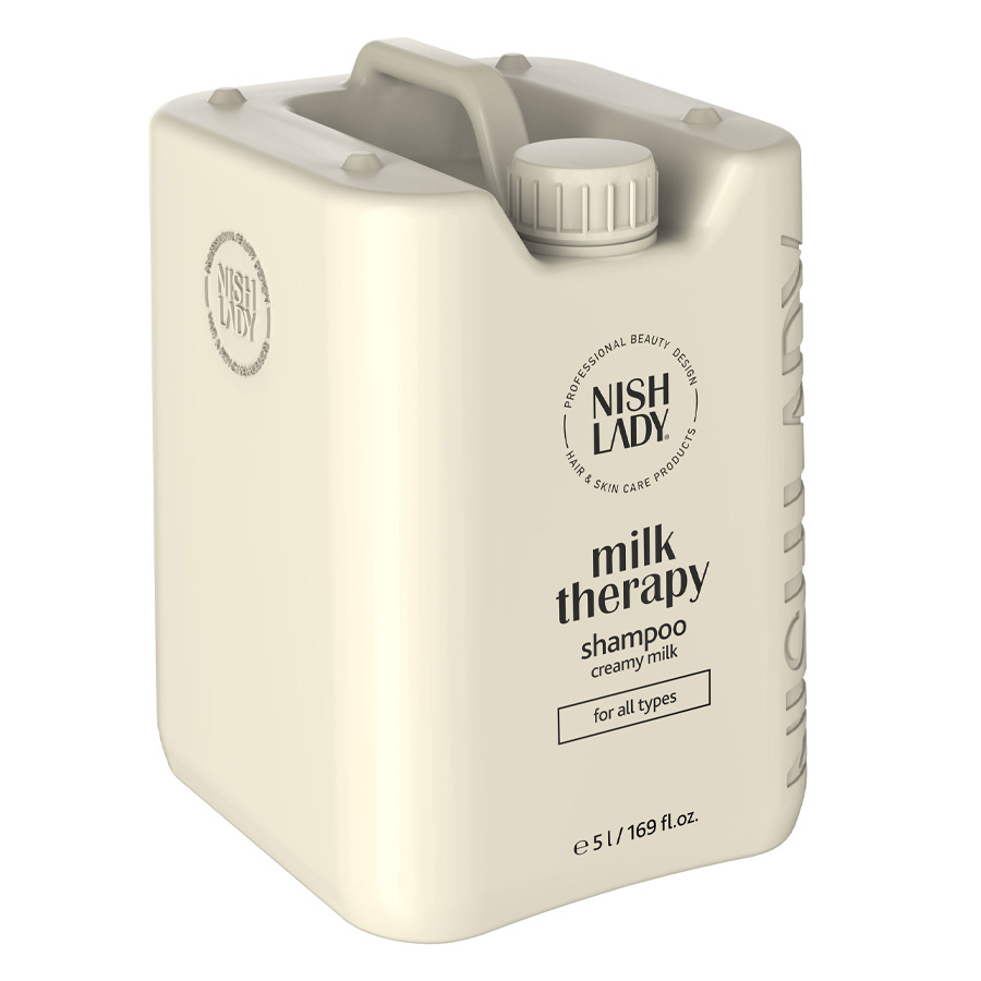 Nishlady Milk Therapy Haarshampoo mit Milchproteinen 5000 ml