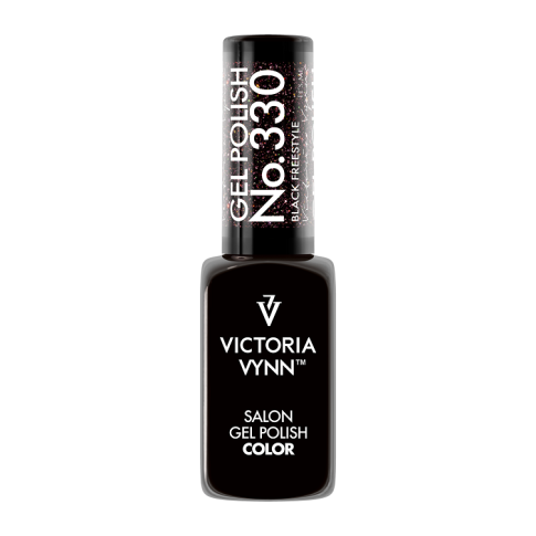 Victoria Vynn Gel Polish 330 Schwarz Freestyle Hybrid-Lack 8 ml