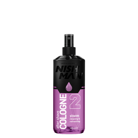 Nishman After Shave Cologne 2 Storm Eau de Cologne 100 ml