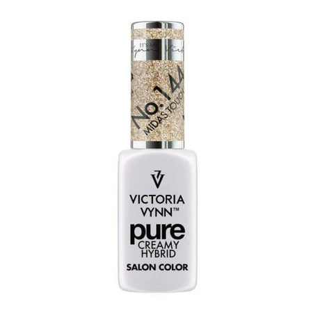 VICTORIA VYNN 144 Pure Creamy Hybrid Midas Touch Creme-Hybrid-Lack 8ml 
