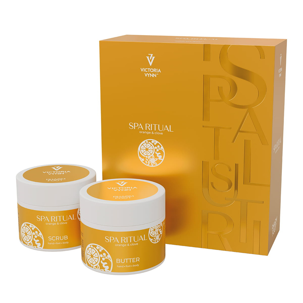 Pharm Foot Spa Ritual Orange & Nelke Peeling & Butter Set