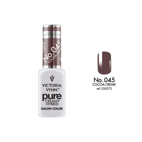 VICTORIA VYNN 045 Reiner cremiger Hybrid-Kakao-Creme-Hybrid-Lack 8ml