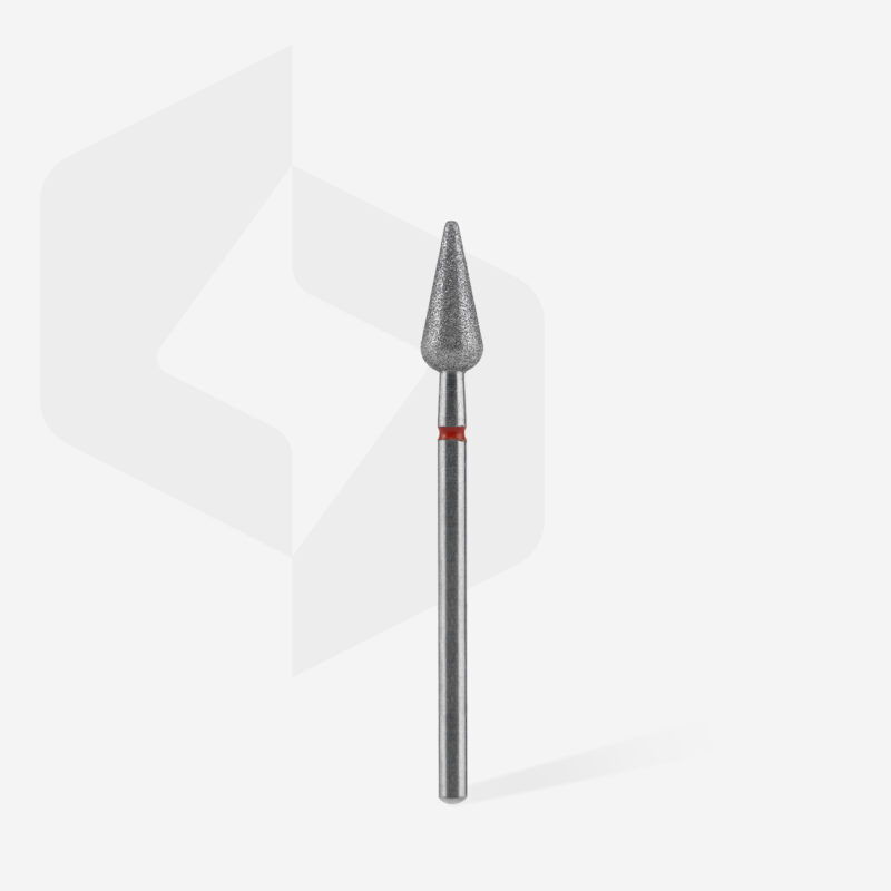 Staleks Diamantschneider Pear Pear scharf Red Expert 5 mm/12 mm