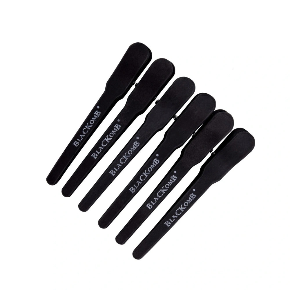 Blackomb Friseurclips Gekräuselt 6 Stk.