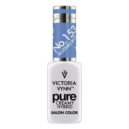 VICTORIA VYNN 153 Pure Creamy Hybrid Bluebird Blue Cream Hybrid-Lack 8ml 