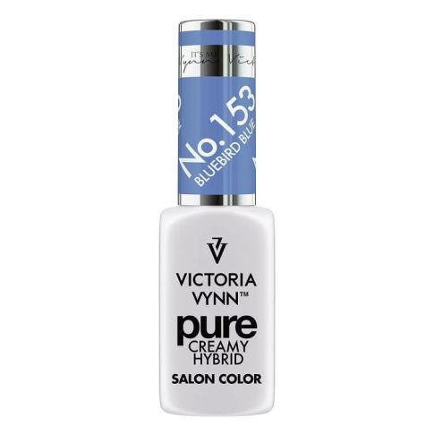 VICTORIA VYNN 153 Pure Creamy Hybrid Bluebird Blue Cream Hybrid-Lack 8ml