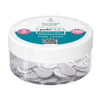 Pharm Foot Podo File Tape Layer 240 S Ersatz-Schleifpads für Podo Disc 50 Stück. - Gefäß