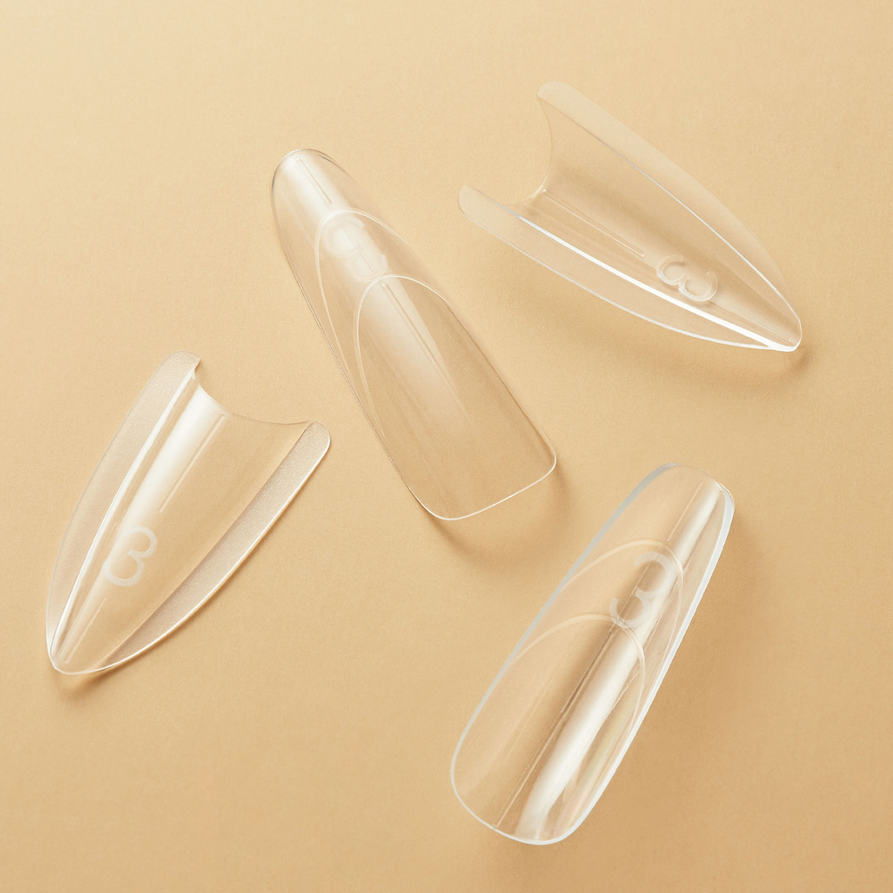 Clavier Nagelverlängerungsformen Twin Forms Oval Shape & Go 2-in-1, 240 Stück
