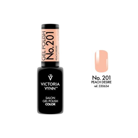 VICTORIA VYNN 201 Gel Polish Farbe Pfirsich Desire Hybrid Lack 8ml