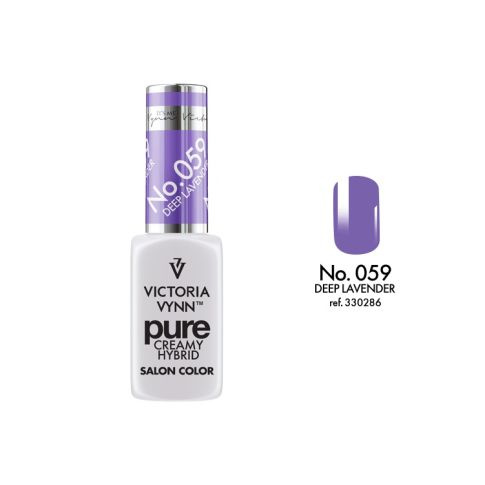VICTORIA VYNN 059 Pure Creamy Hybrid Deep Lavender Creme-Hybrid-Politur 8ml