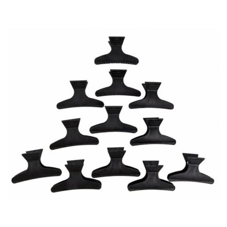 Poniks Frosch-Frisierklammern 12 Stück 