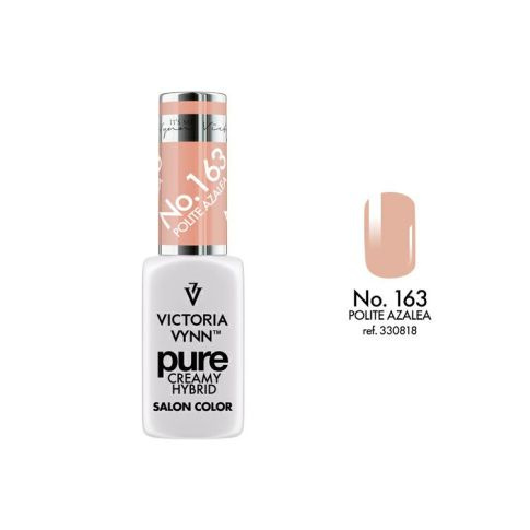VICTORIA VYNN 163 Pure Creamy Hybrid Polite Azalea Creme-Hybrid-Lack 8ml