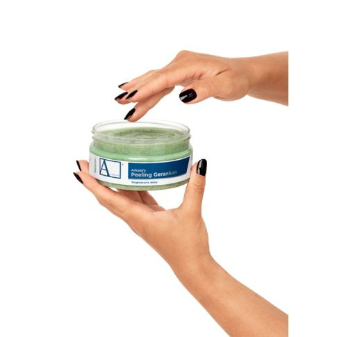 Arkada Geranium Antifungal Sugar Scrub 300g