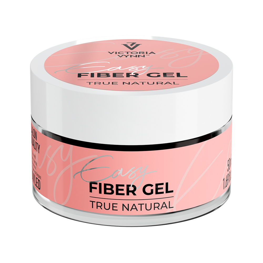 Victoria Vynn Easy Fiber Gel Echtes natürliches Glasfaser-Aufbau-Gel 50 ml