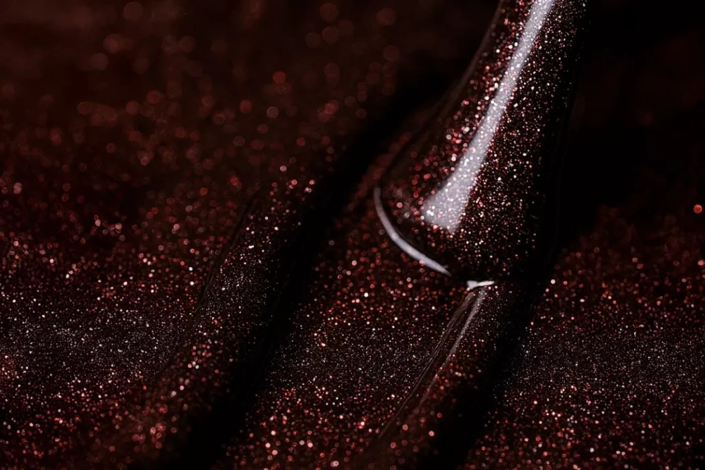 Victoria Vynn Gel Polish Color 427 Sparkle Brownie Hybrid-Lack 8 ml