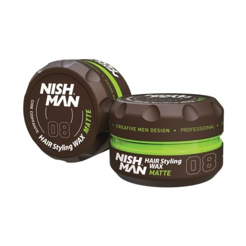 Nishman Haarstyling Wachs 08 Mattes Haar Pomade 150 ml