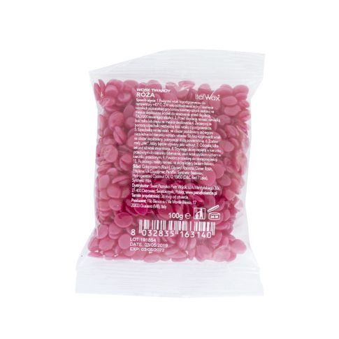 ItalWax Hartwachs in Granulat für streifenlose Enthaarung Rose 100g