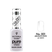 VICTORIA VYNN 001 Reiner cremiger Hybrid-Absolutweiß-Hybrid-Lack 8ml