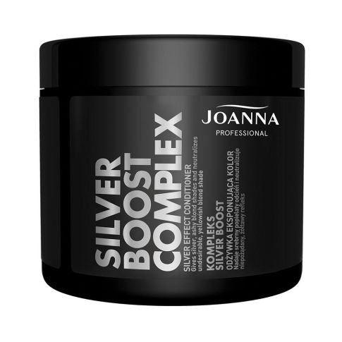 Joanna Professional Silver Boost Complex Farbausdrucksspülung Silber 500 ml