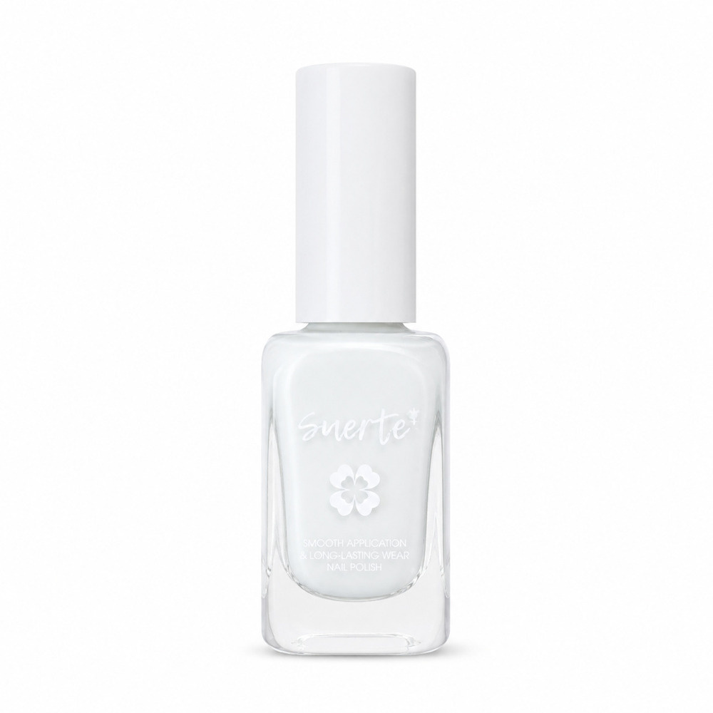 Suerte 001 Weißer klassischer Nagellack 9 ml