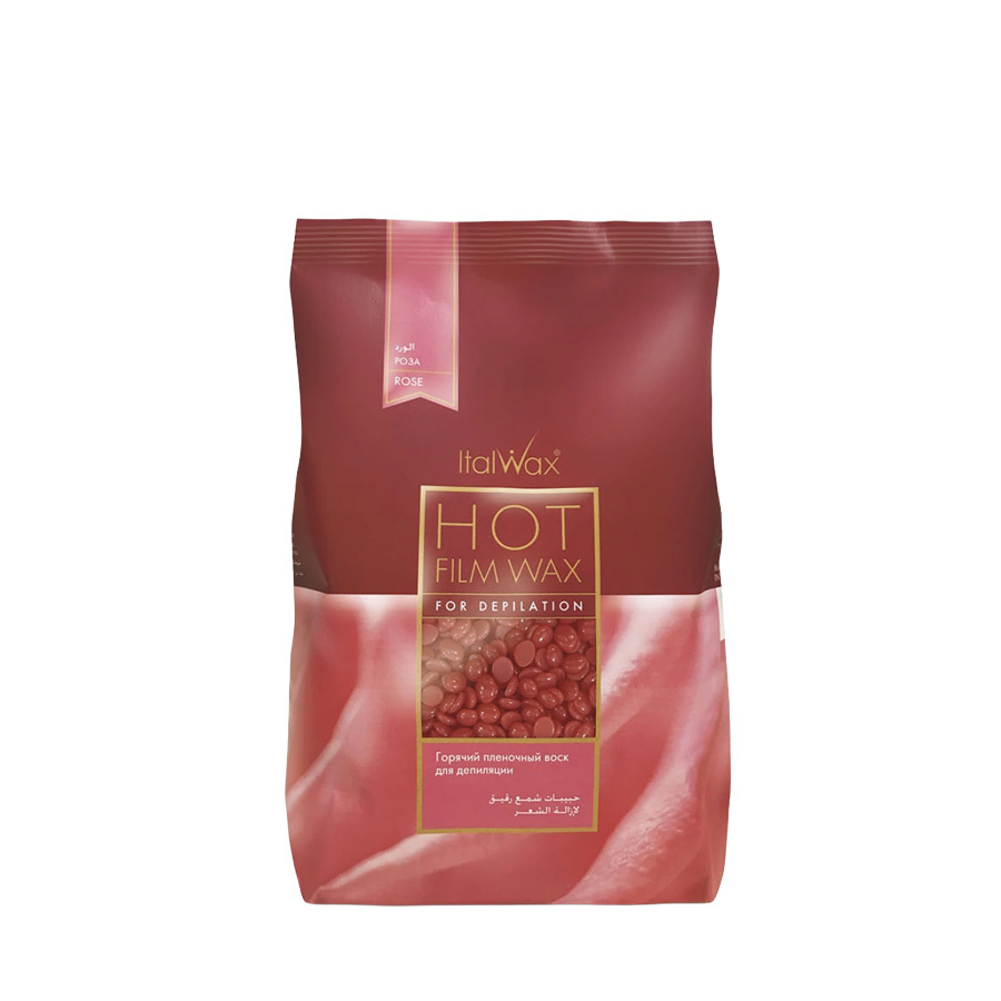 ItalWax Hartwachs in Granulat für streifenlose Enthaarung Rose 500 g