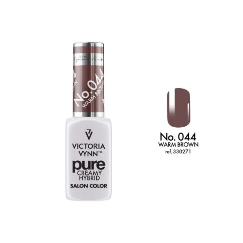 VICTORIA VYNN 044 Pure Creamy Hybrid Warm Brown kemowy Hybrid Lack 8ml