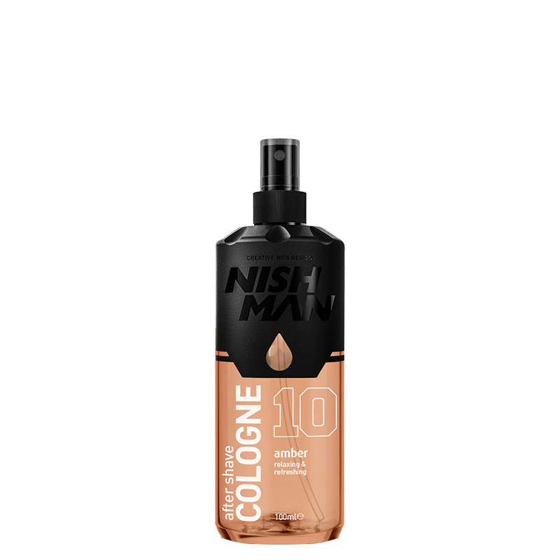 Nishman After Shave Cologne 10 Amber Eau de Cologne 100 ml