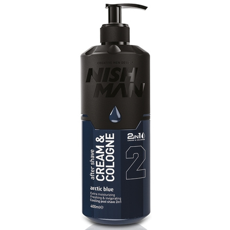 Nishman After Shave Creme Köln 02 Arctic Blue 400 ml
