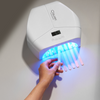 Clavier UV/LED-Nagellampe Q100 Bl 48 W, weiß, 57 LEDs, verspiegelter Boden