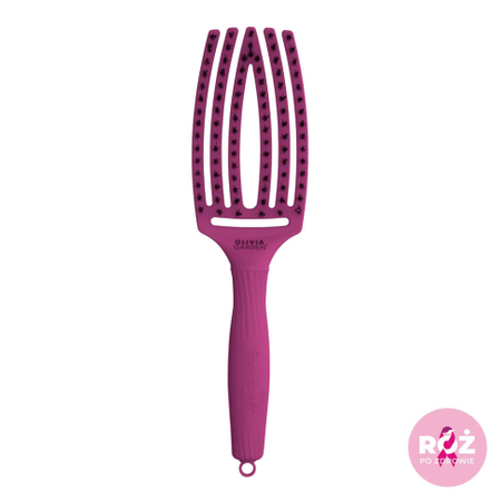 Olivia Garden Finger Brush Bright Pink Haarbürste 