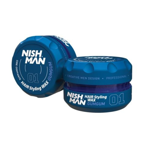 Nishman Haarstyling Wachs 01 GumGum Haar Pomade 150 ml