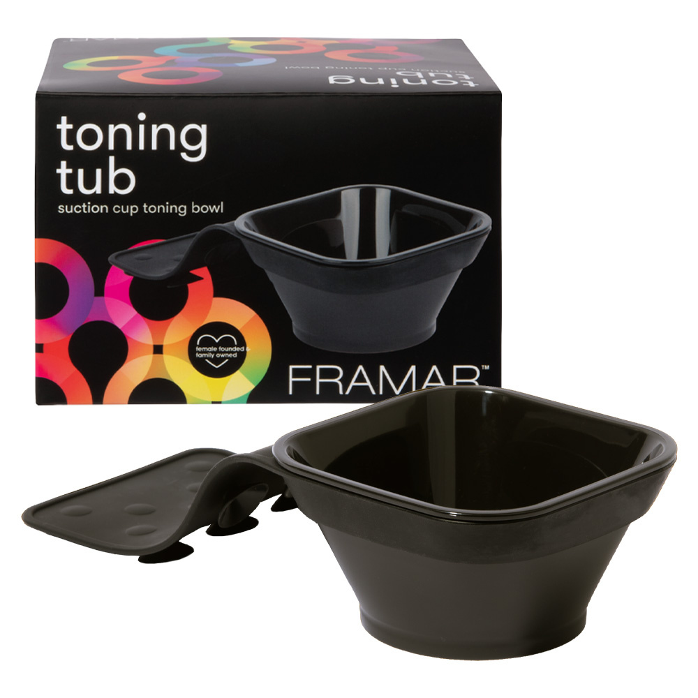 Framar Toning Tub – Set zum Tönen am Waschbecken, 2 Schalen