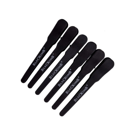 Blackomb Friseurclips Gekräuselt 6 Stk.