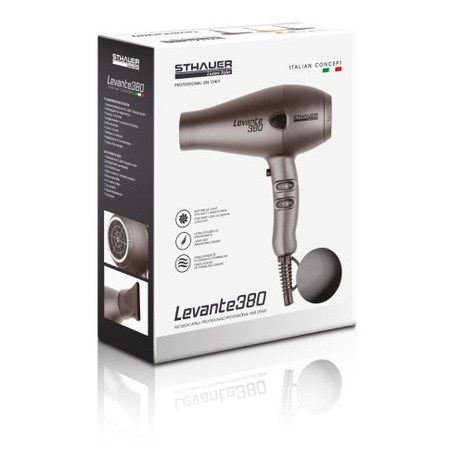 Sthauer Levante 380 Professioneller Haartrockner - Silber 