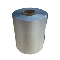 Aluminium Silber gewelltes Haar Folie mit Feeder 100 Meter