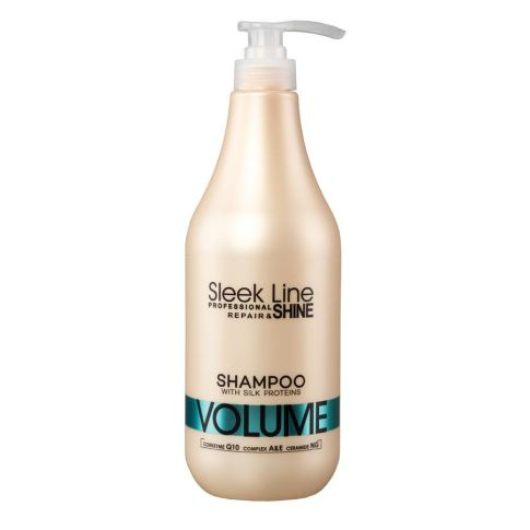 STAPIZ SLEEK LINE Shampoo mit Seide VOLUME 1000ml