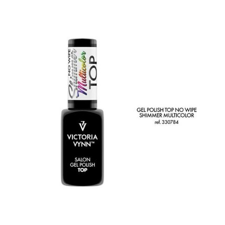 VICTORIA VYNN Top No Wipe Shimmer Multicolor Hybrid Top ohne Waschen 8ml