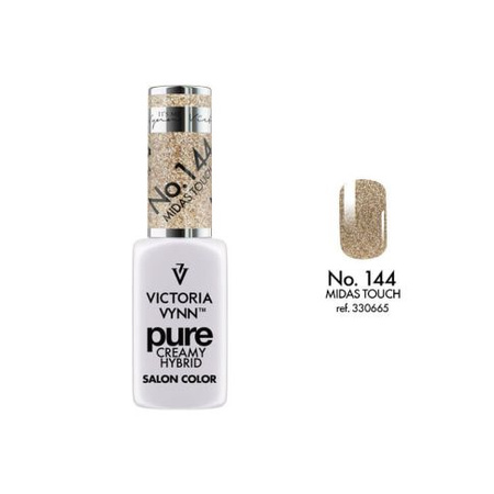VICTORIA VYNN 144 Pure Creamy Hybrid Midas Touch Creme-Hybrid-Lack 8ml 