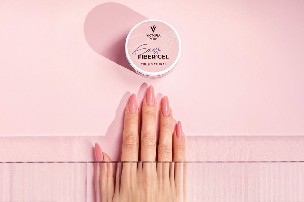 Victoria Vynn Easy Fiber Gel Echtes natürliches Glasfaser-Aufbau-Gel 15 ml