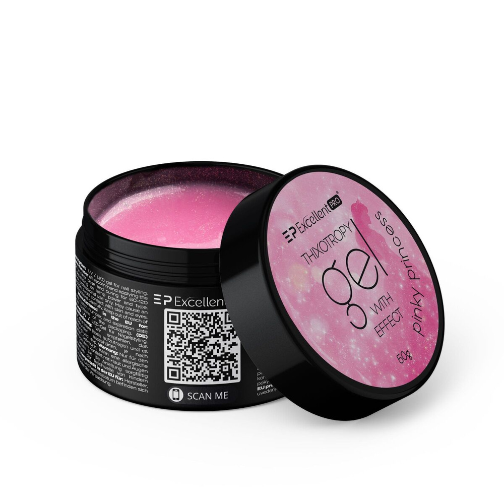 Excellent Pro Thixotropie-Gel mit Wirkung Pinky Princess 50g